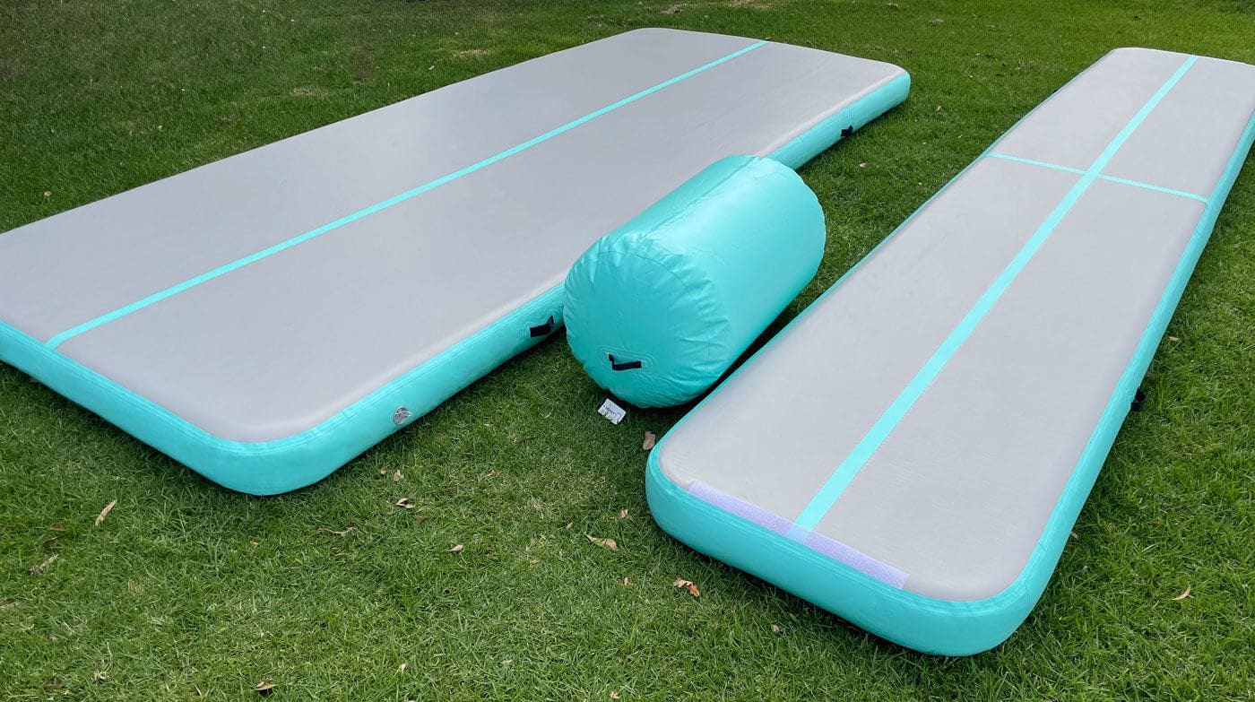 Inflatable Gymnastics Air Mat Set – 3pcs with Electric Pump - Image 3