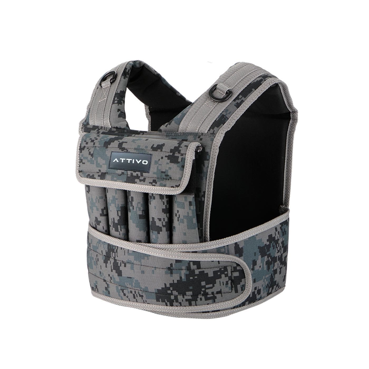 ATTIVO Adjustable Elite Weighted Vest - 20kg - Image 3