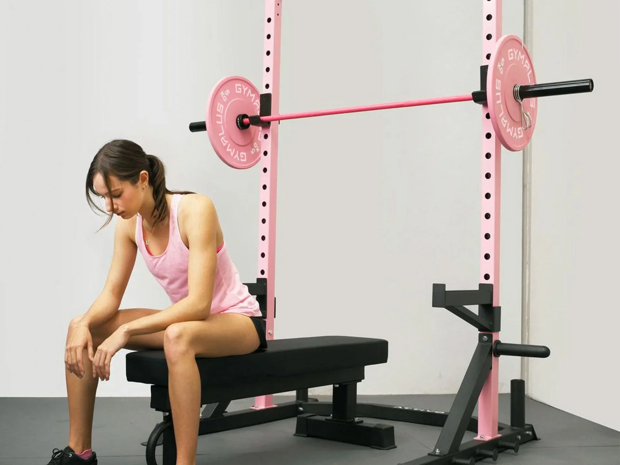 ATTIVO Half Power Rack - HR2100 Pink - Image 7