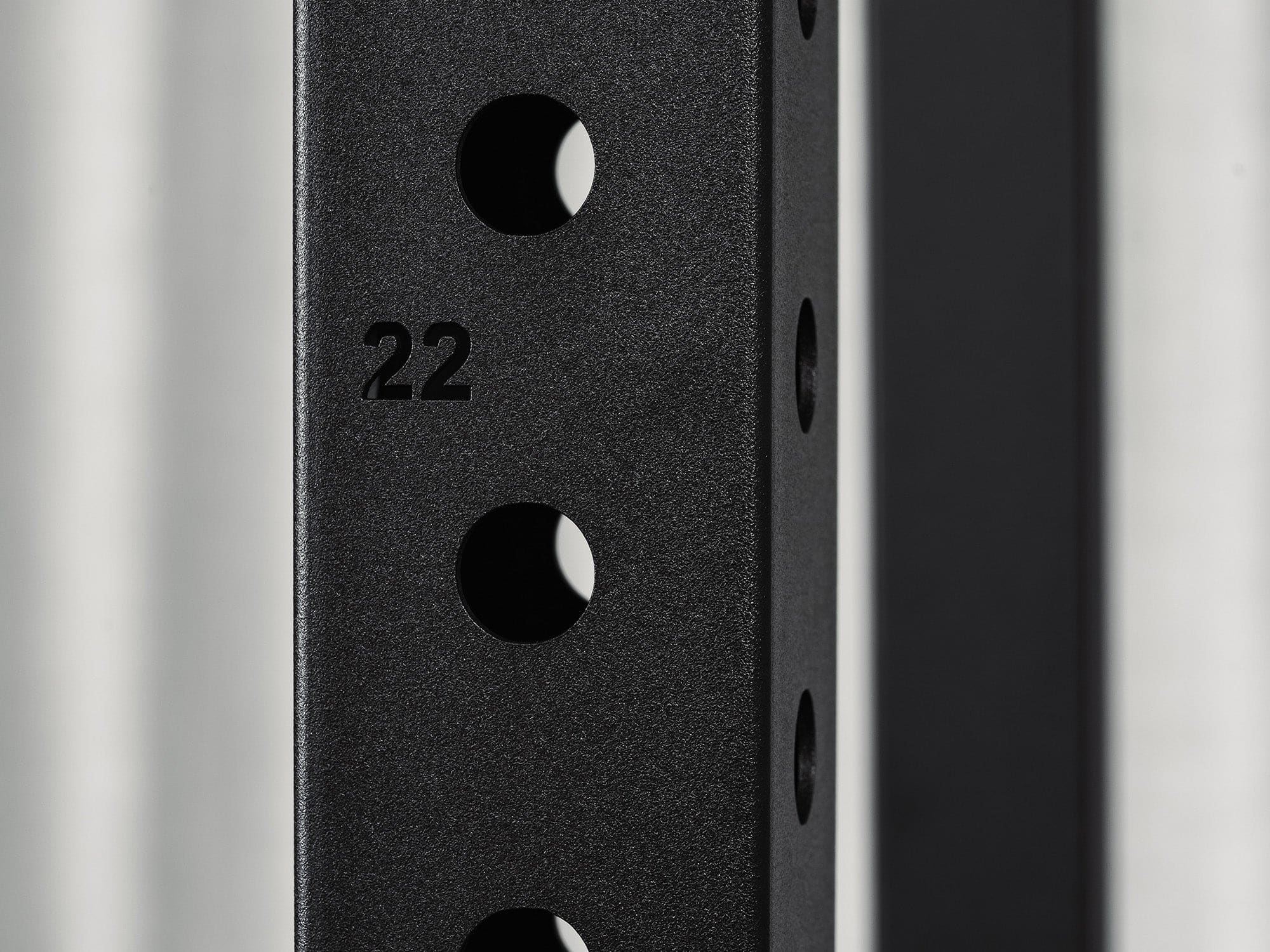 Half Power Rack with Storage and Cable System Option - HR2300 - Image 8
