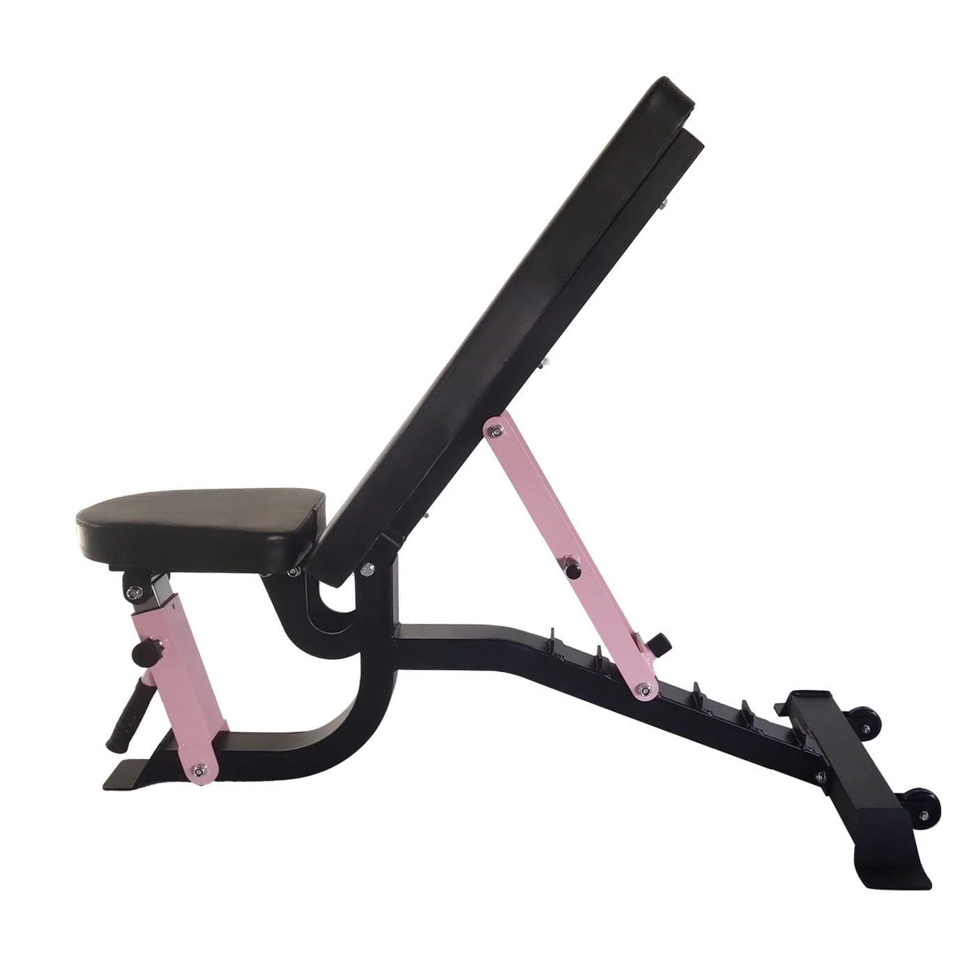 L2 Adjustable Weight Bench - Pink - Image 3