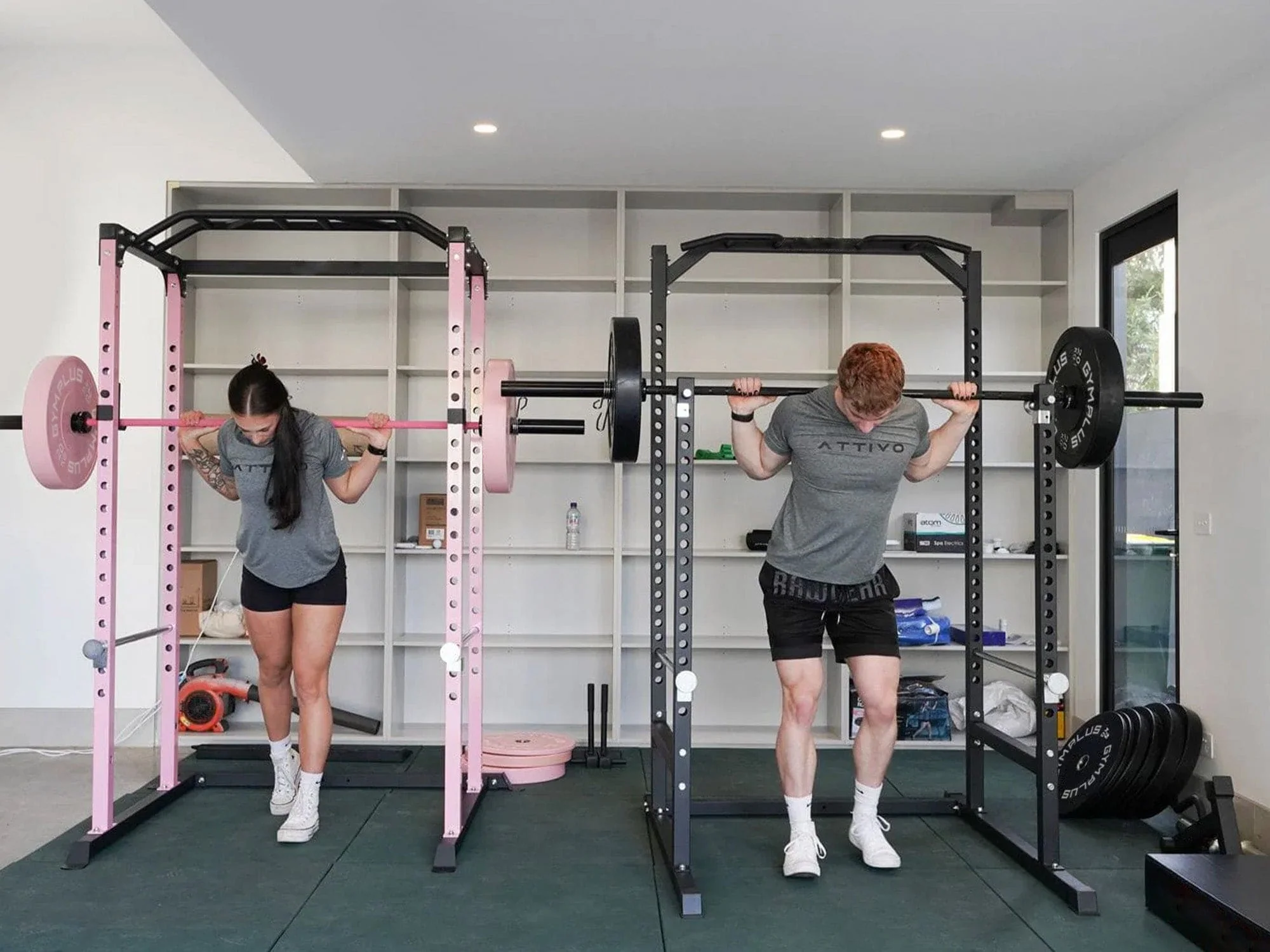 L2 Half Power Rack with Lat Pulldown System Option - Image 10