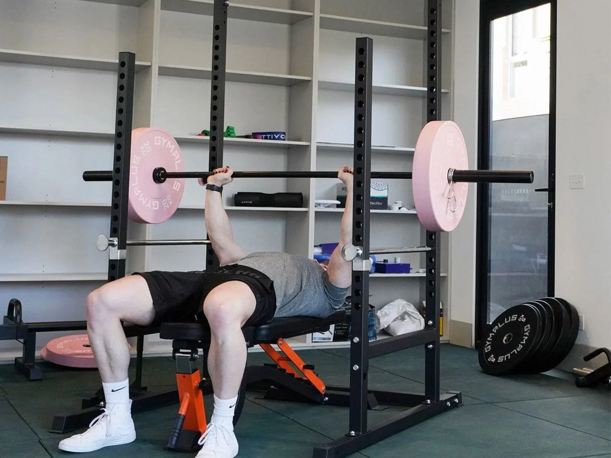 L2 Half Power Rack with Lat Pulldown System Option - Image 12