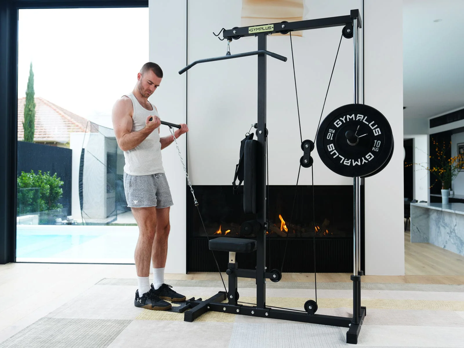 Lat Pulldown and Row Cable Station - Image 5