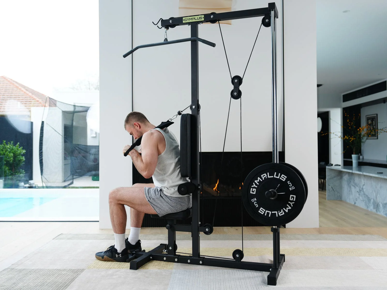 Lat Pulldown and Row Cable Station - Image 6