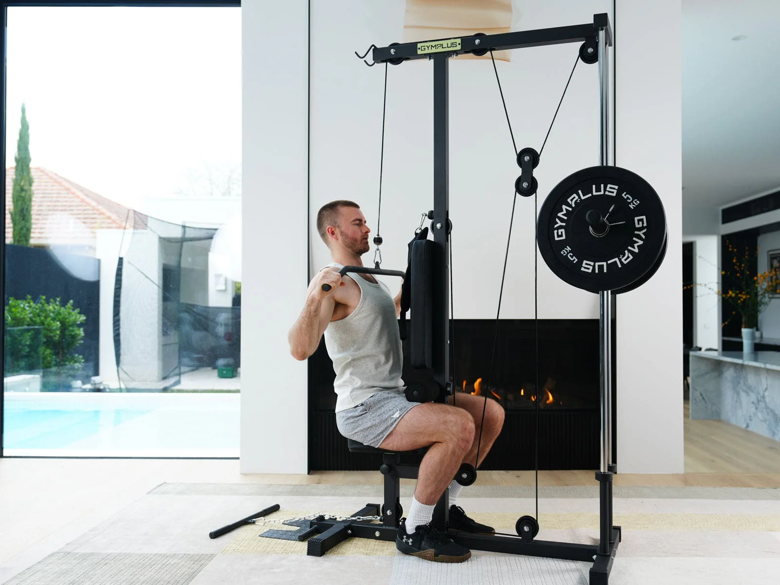 Lat Pulldown and Row Cable Station - Image 7