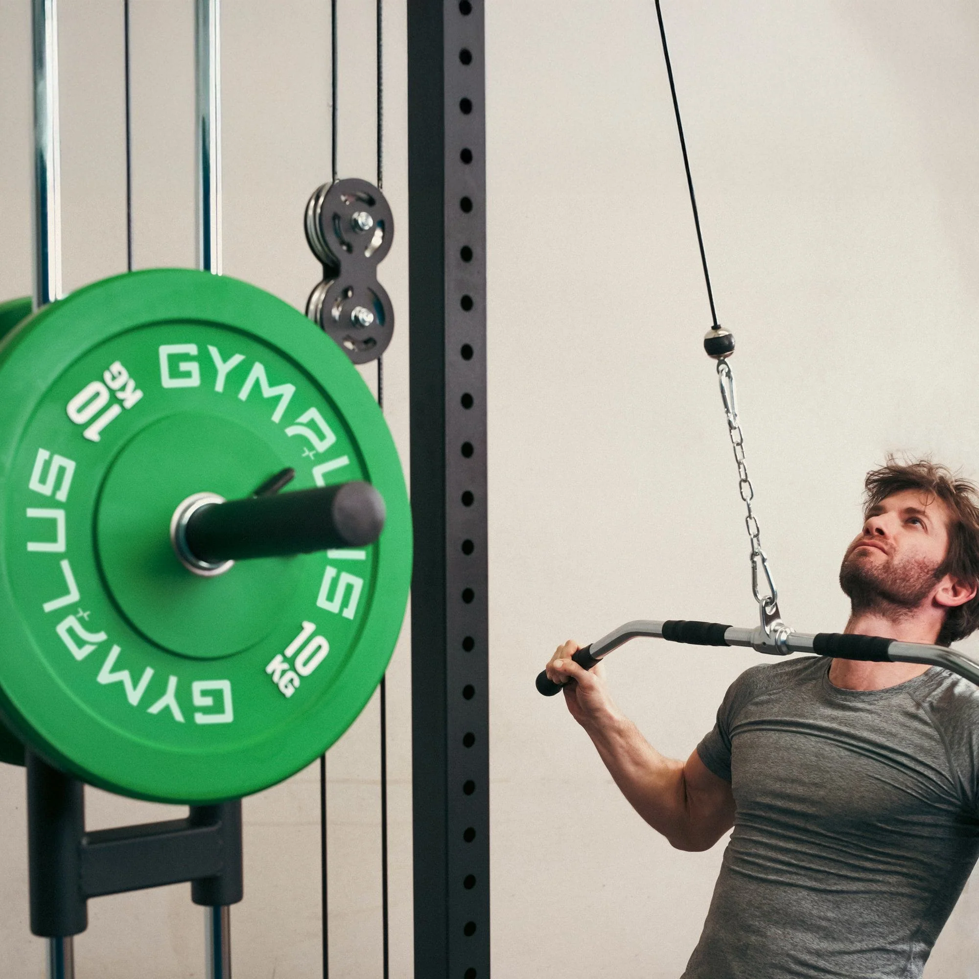 Lat Pulldown Low Row Machine with Aluminium Pulley Wheels - L4 Pro Series - Image 8