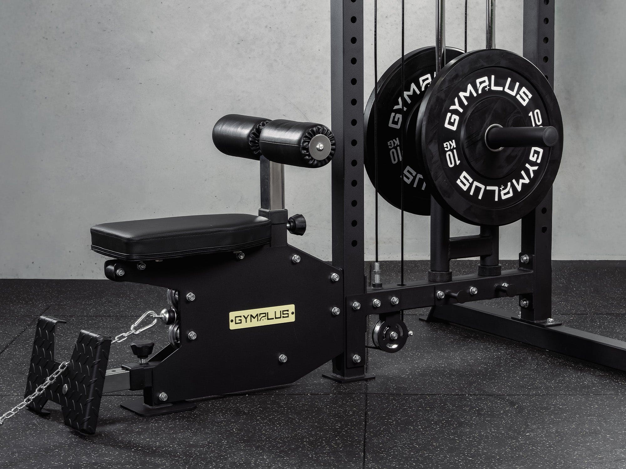 Lat Pulldown Low Row Machine with Aluminium Pulley Wheels - L4 Pro Series - Image 9