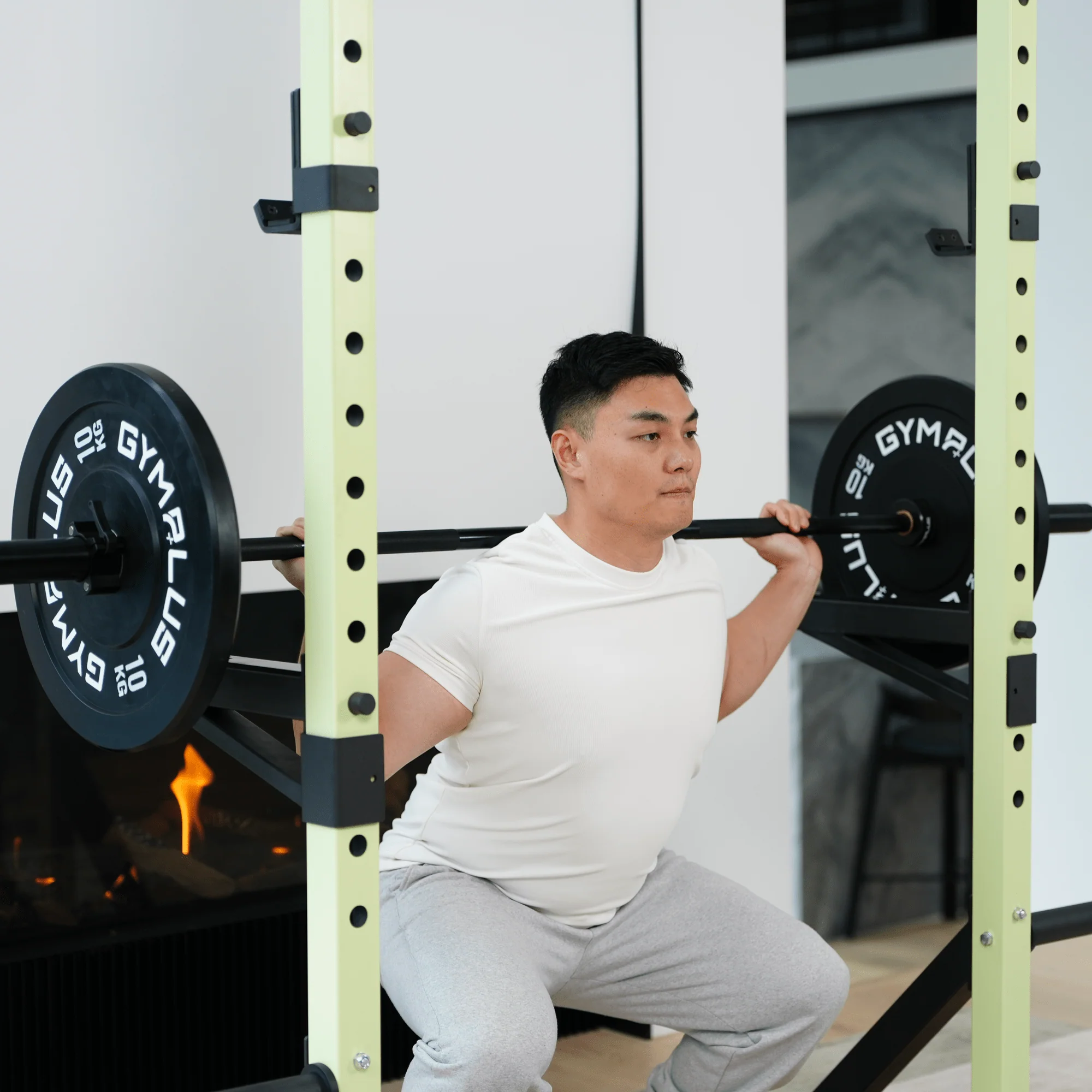 Cerakote Olympic Bar 20KG and Bumper Plates Set - Image 8