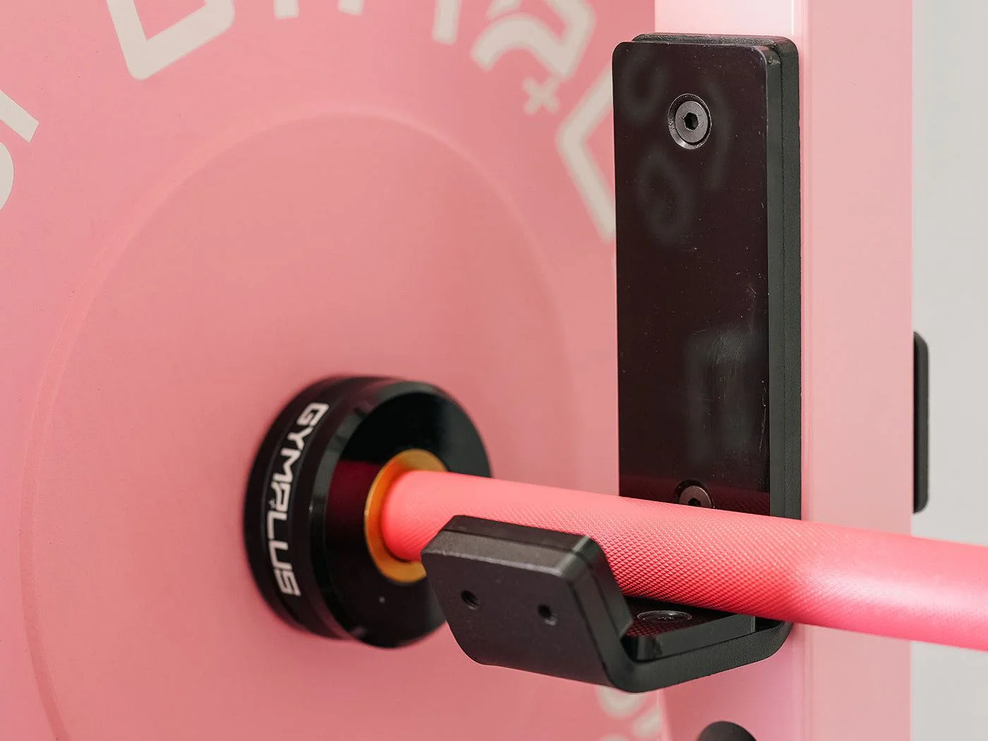 Cerakote Pink Olympic Barbell & Bumper Plate Set – 60kg/100kg - Image 6