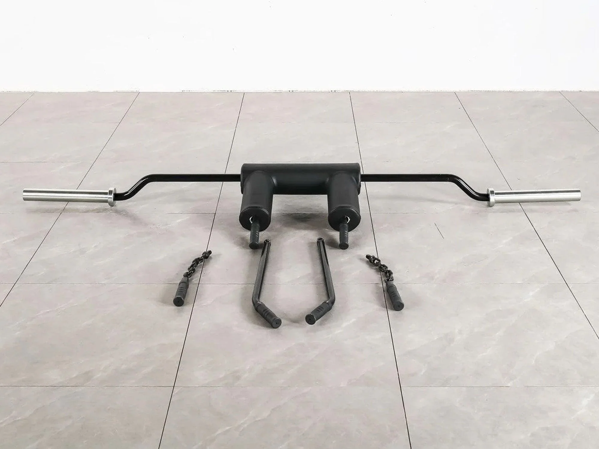Safety Squat Bar with 3 Specialty Handles - Image 3