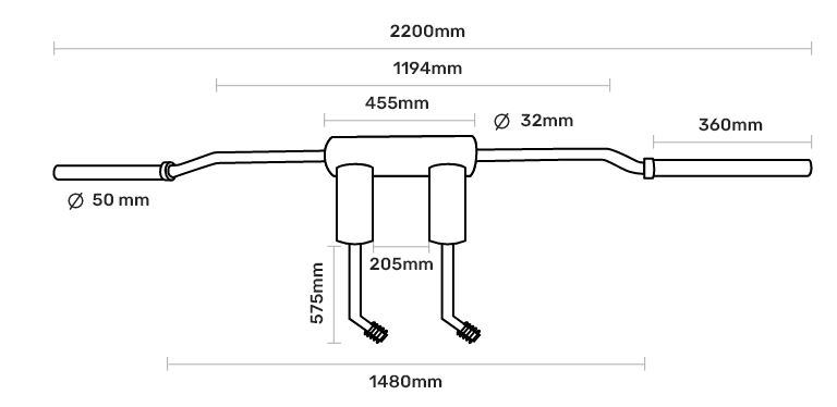 Safety Squat Bar with 3 Specialty Handles - Image 6