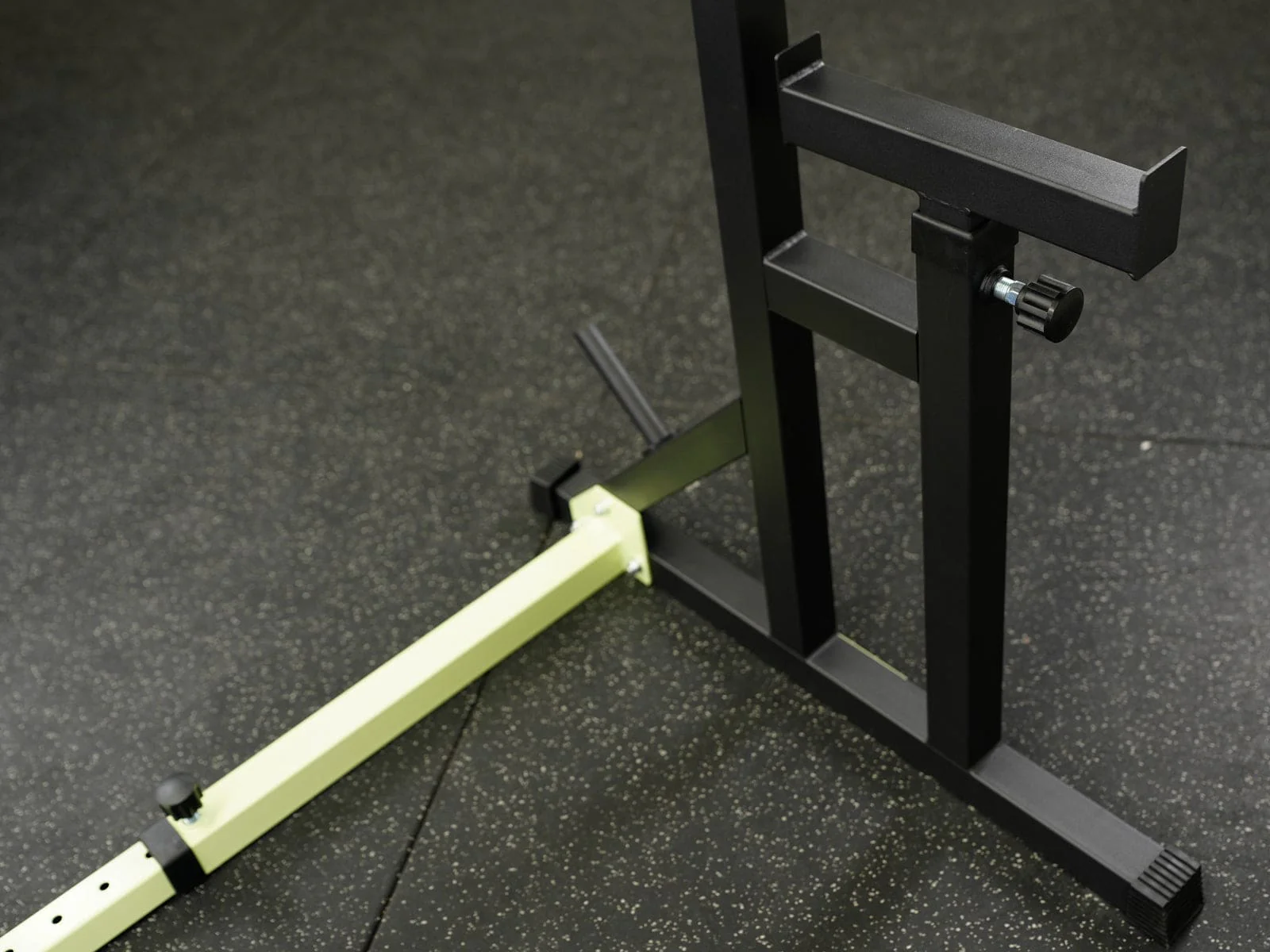 All-in-One Home Gym Lifting Starter Package - Bench, Rack, Barbell and Bumper Plates Set - Image 3