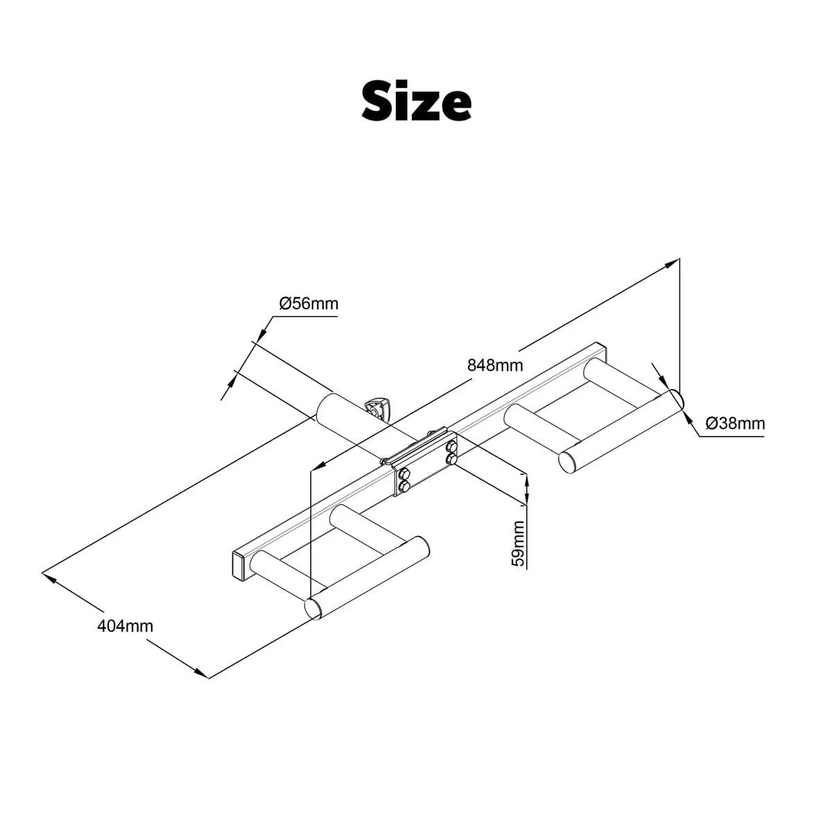 Viking Press Landmine Attachment for Olympic Barbell - Image 3
