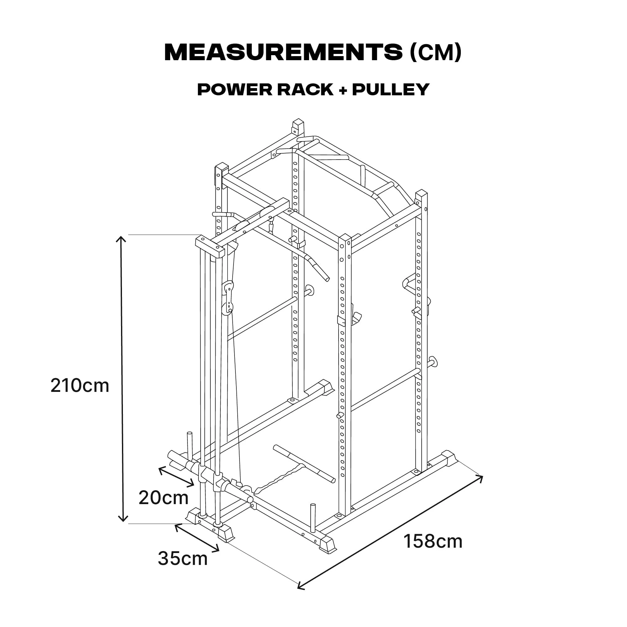 Cable Pulley System for  Essential Power Rack - Image 4