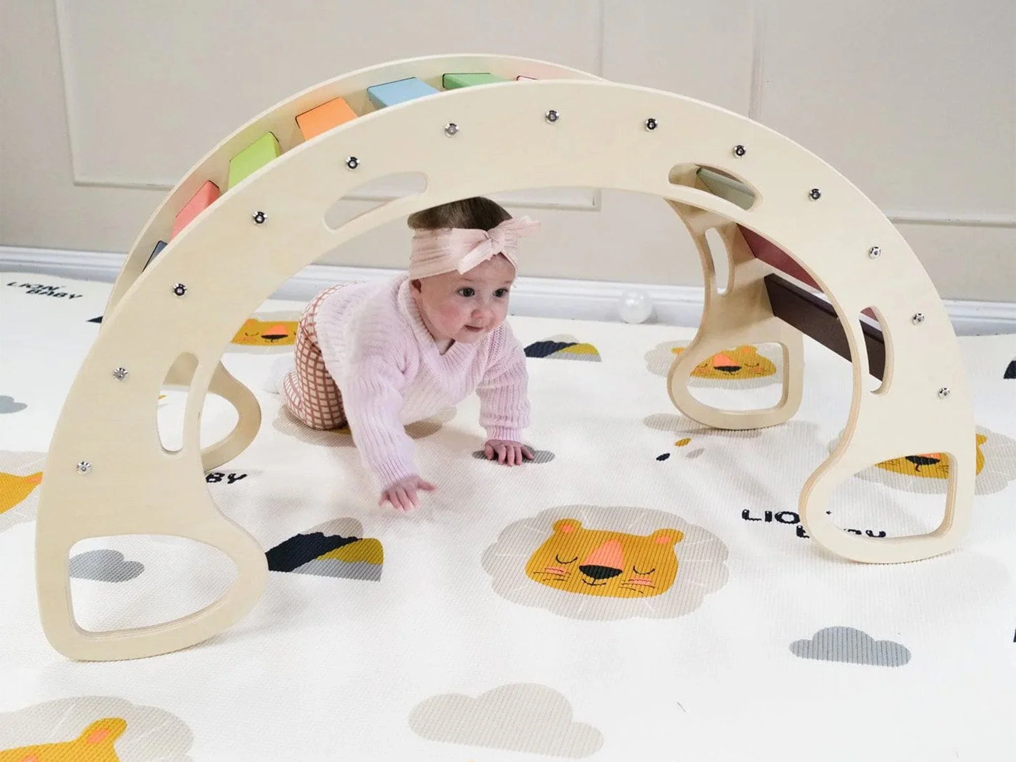 Kids Wooden Rocker - Image 5