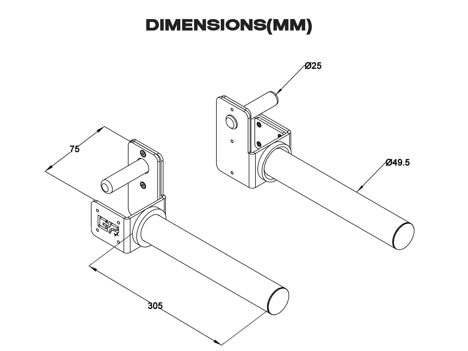 Evolve Plate Pegs - Pair - Image 4