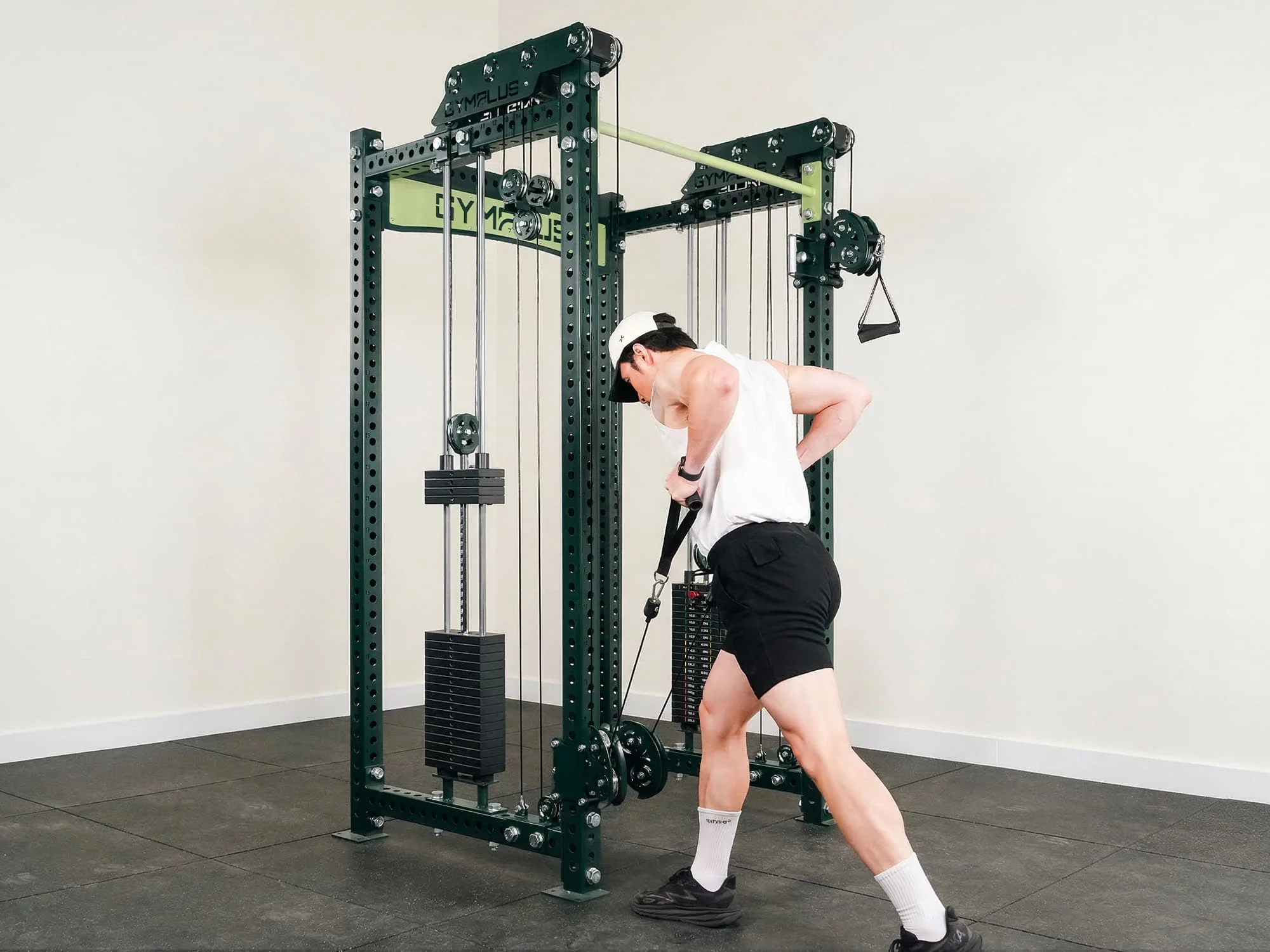 Evolve Power Rack with Dual Pin-loaded Rack Mount Cable System - Image 14
