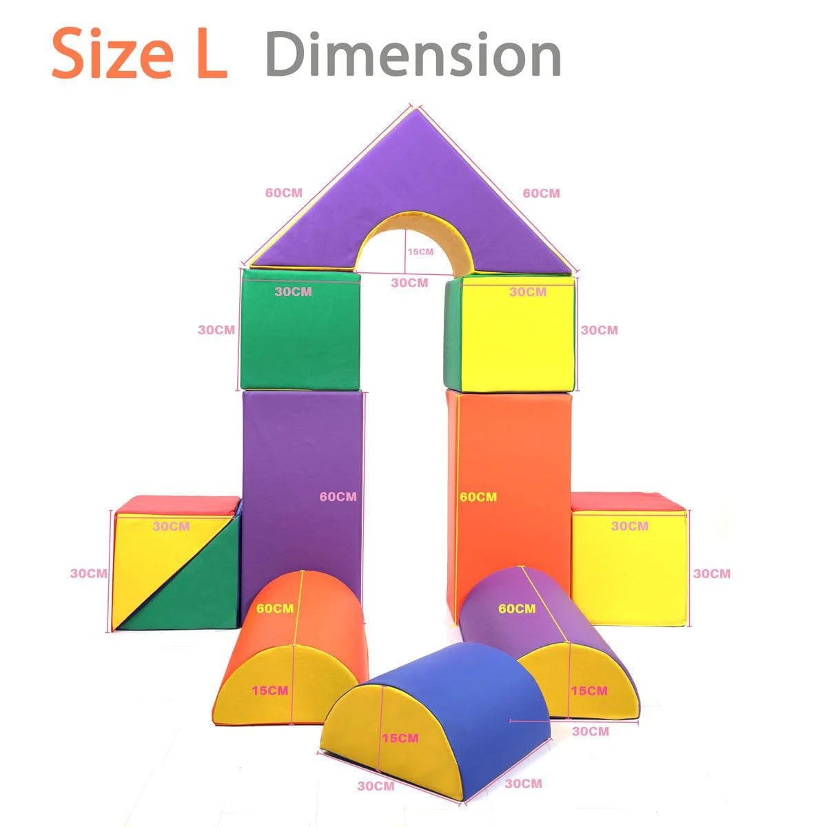 MEMAX Sensory Explorer Adventure Soft Play Package - 23 Pieces - Image 11