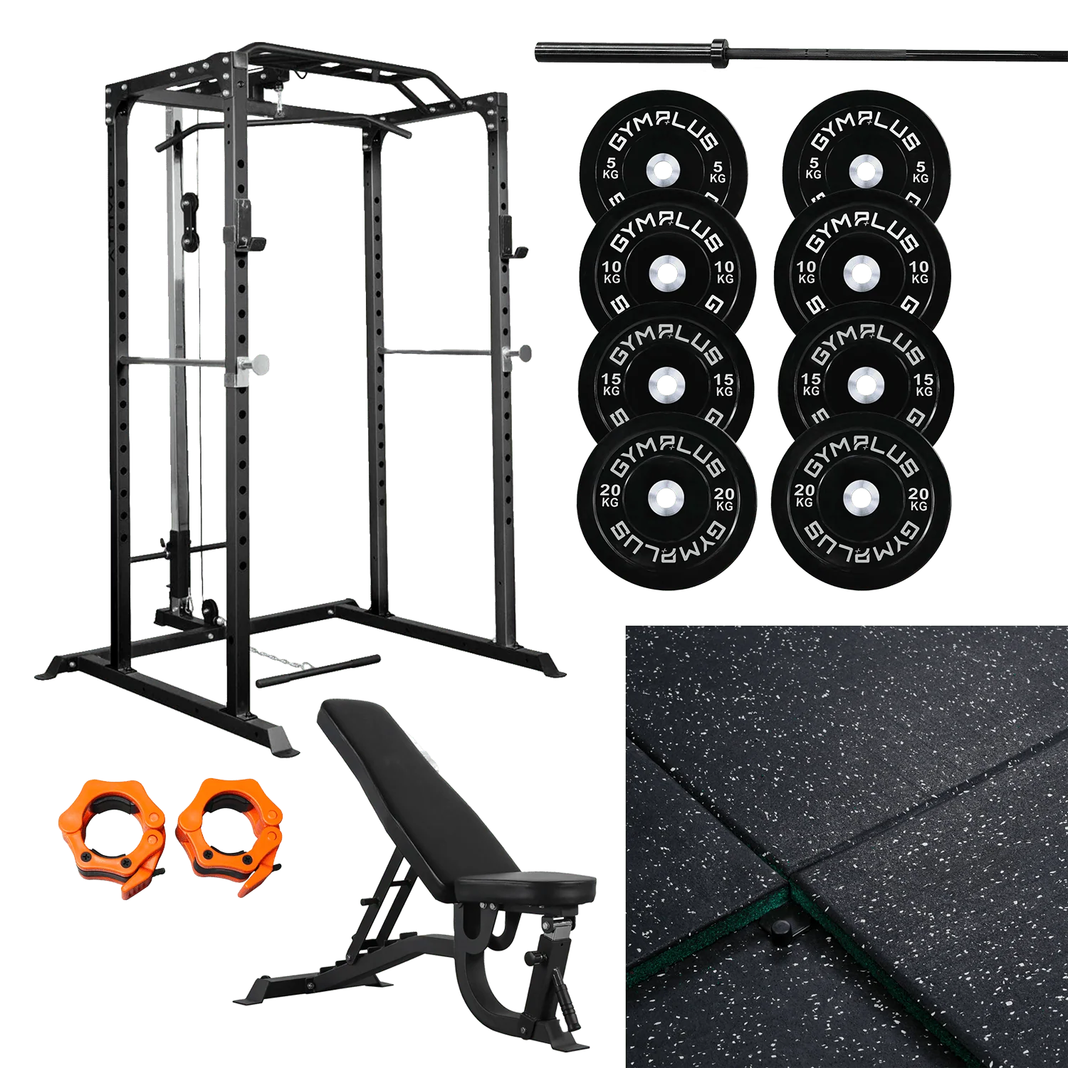 Garage Gym Essentials Package – Complete Setup