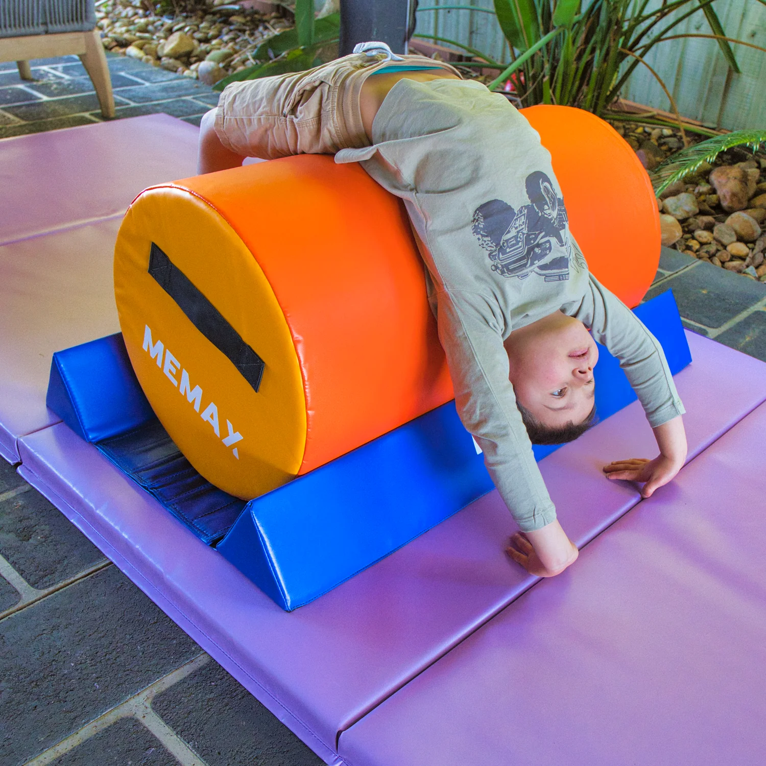 MEMAX Gymnastics Cylinder Roller - Image 2