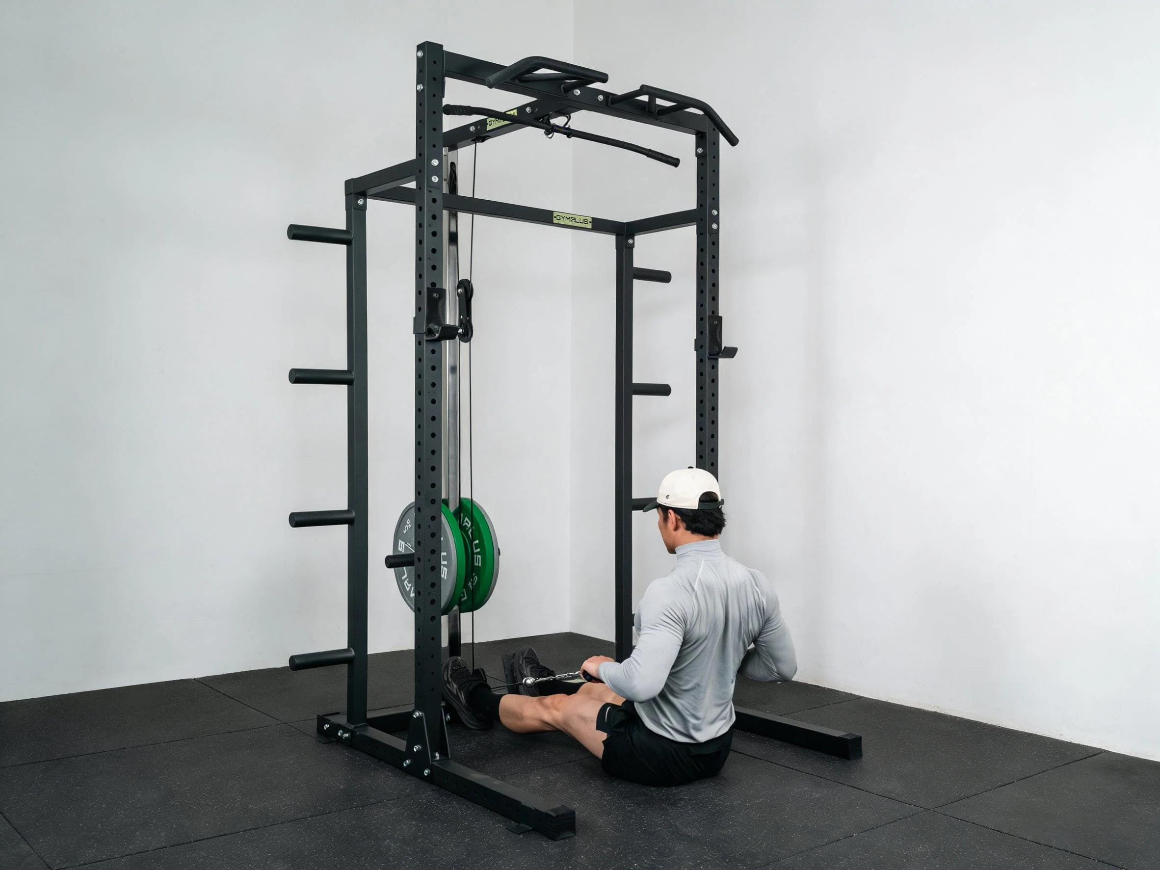 Half Power Rack Garage Gym Package - Complete Setup - Image 9