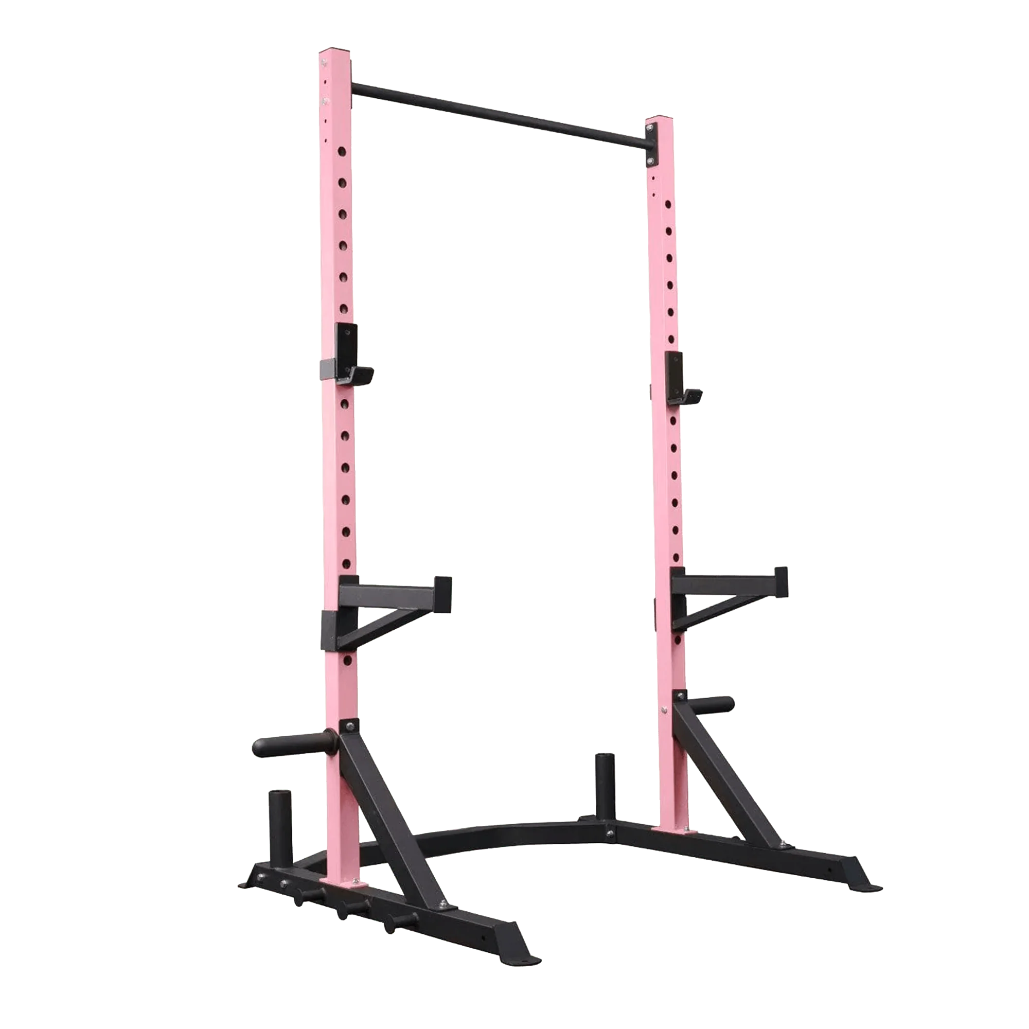Half Power Rack Garage Gym Package - Pink (HR2100 Combo) - Image 3