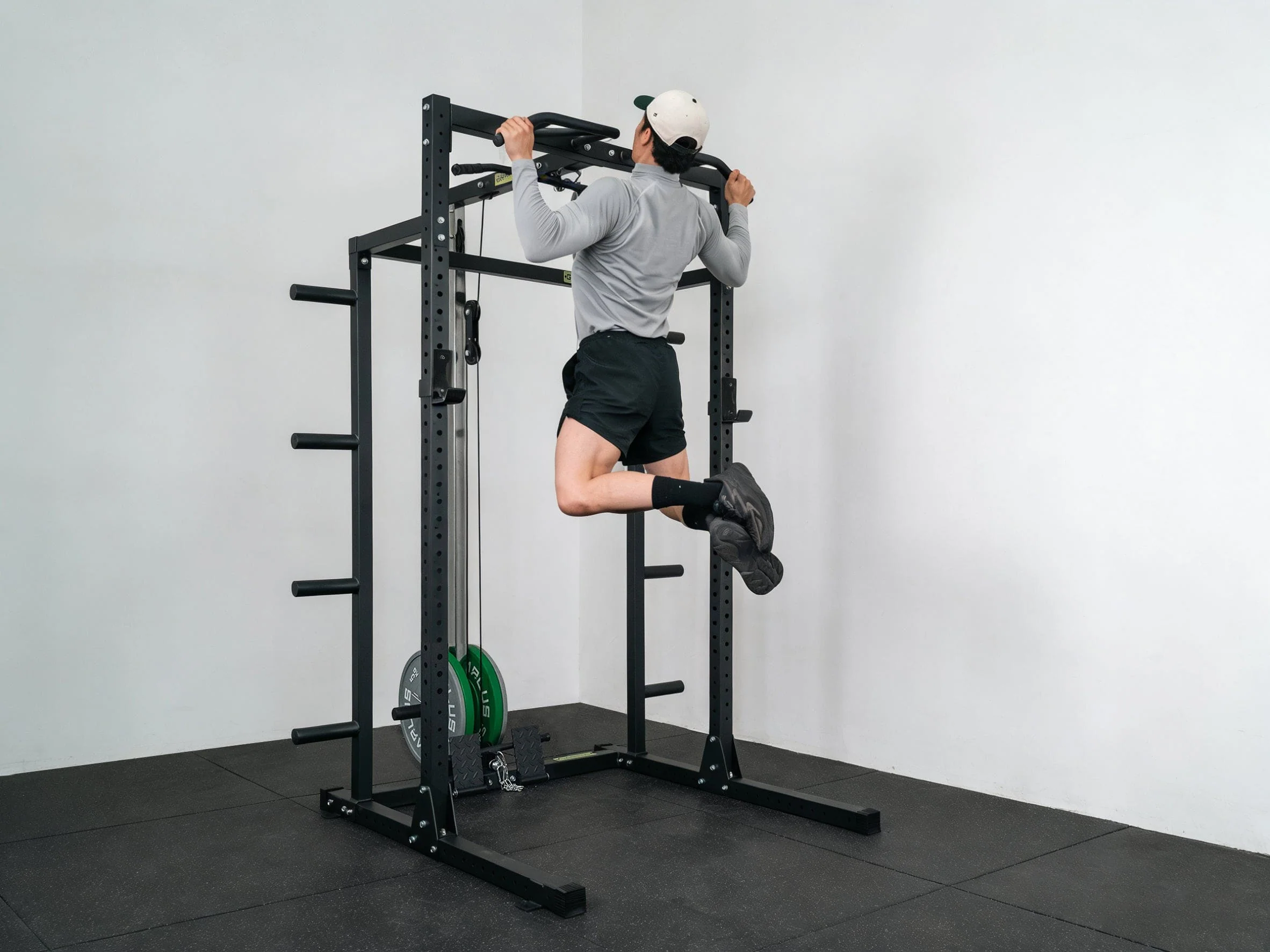 Half Power Rack with Weight Storage System - HR2300 (Special Colourway) - Image 5