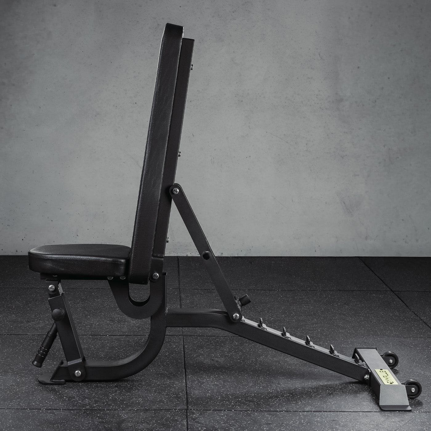 Home Gym Lifting Intermediate Package - Bench, Rack with Pulldown, Barbell and Bumper Plates Set - Image 12