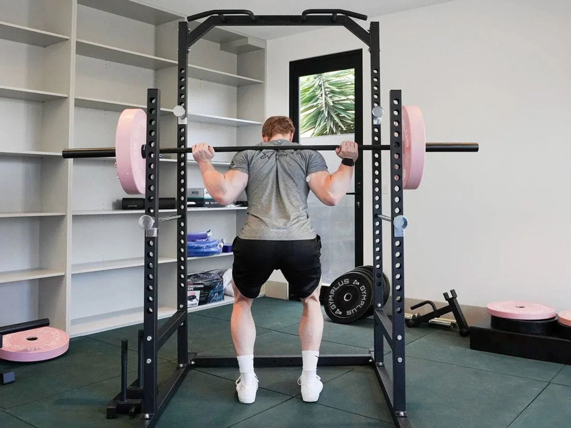 L2 Half Power Rack with Lat Pulldown System Option - Image 8