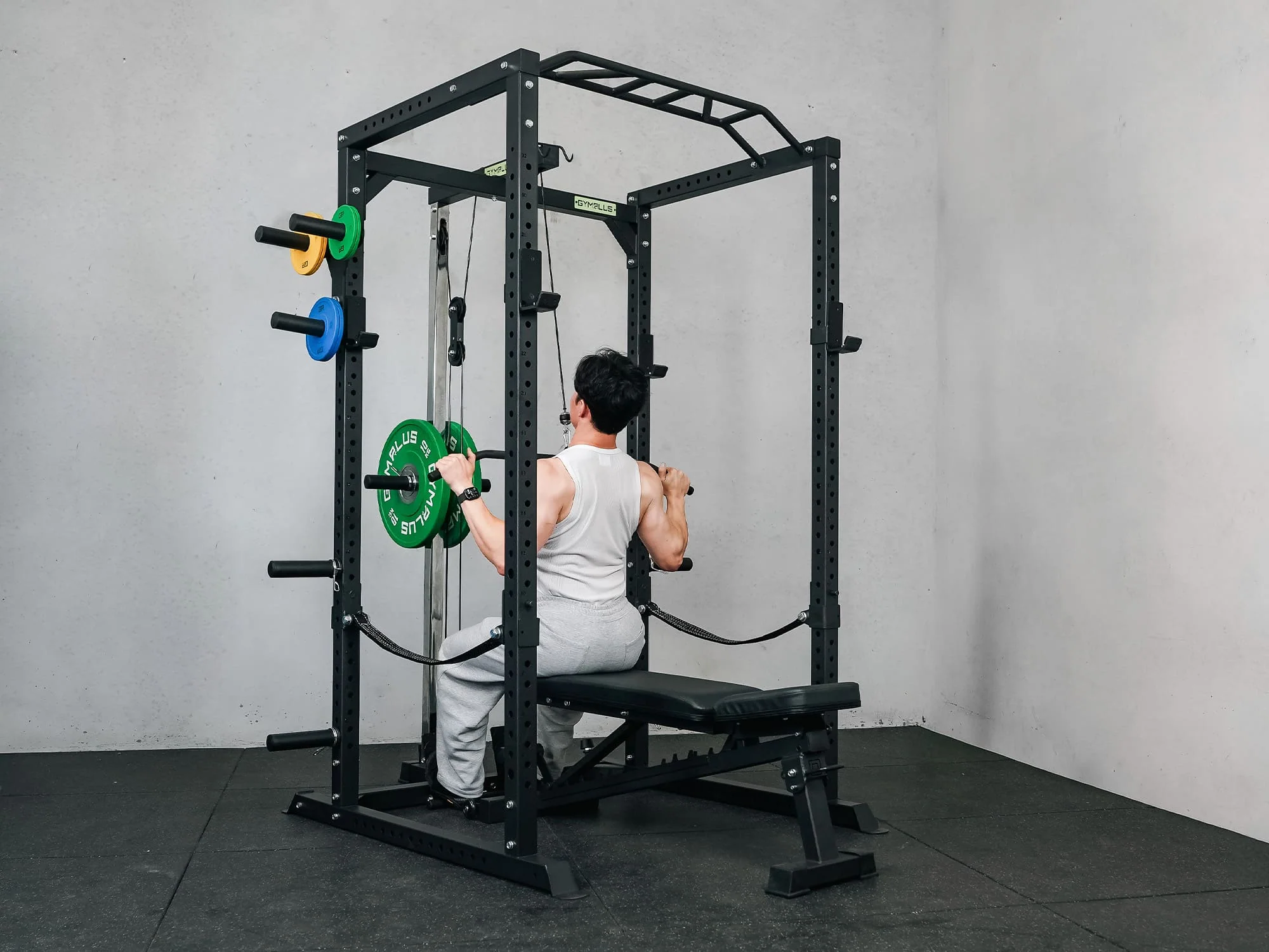 L4 Power Rack with Cable Pulley System - Image 10