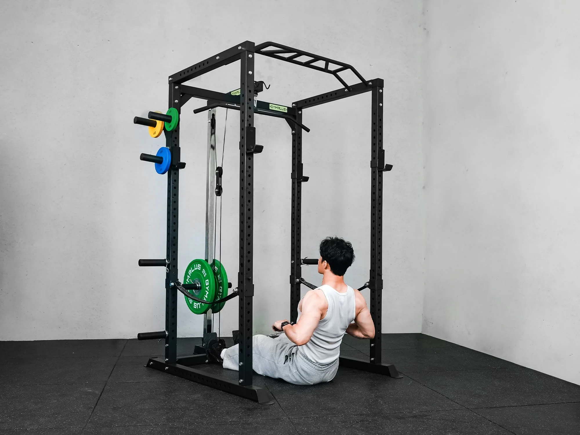 L4 Power Rack with Cable Pulley System - Image 9