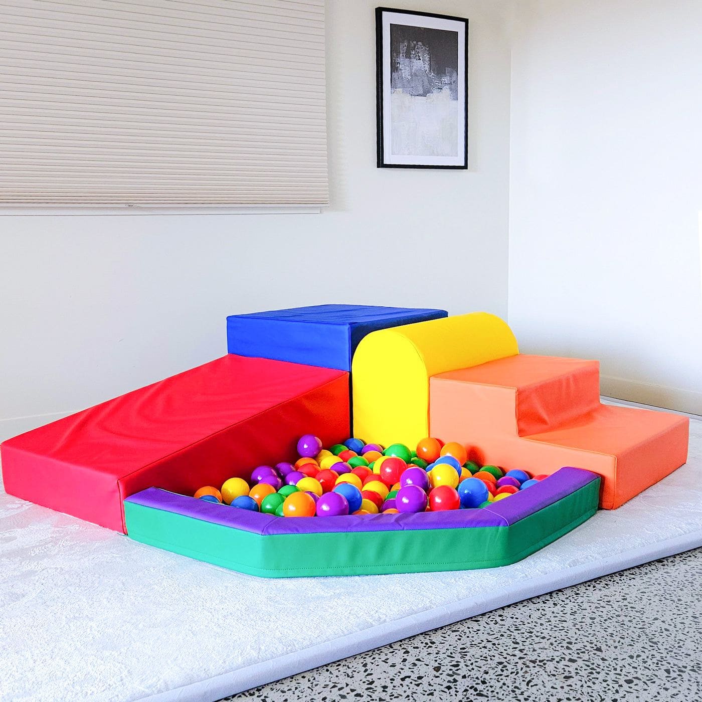 Mini Mountain Sensory Climber & Ball Pit Set - Image 8