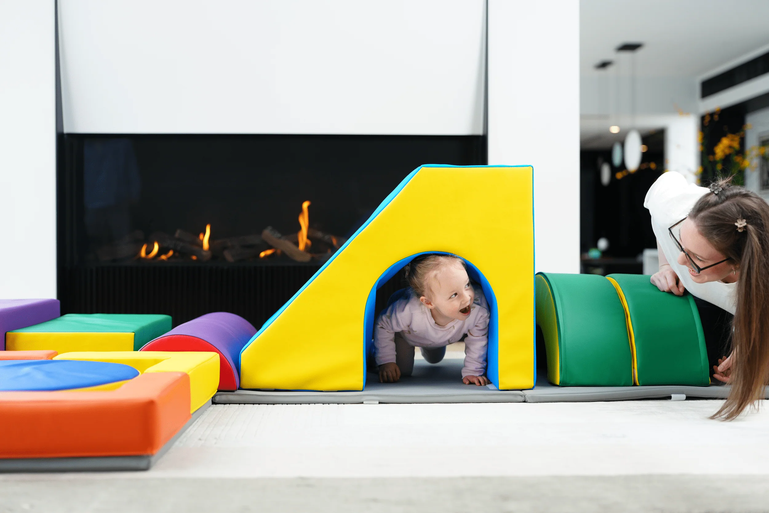 MEMAX Baby Playroom Large Play Set with Easy Storage Cube - 16 Piece - Image 4
