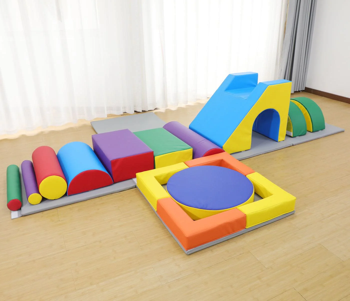 MEMAX Baby Playroom Large Play Set with Easy Storage Cube - 16 Piece - Image 8