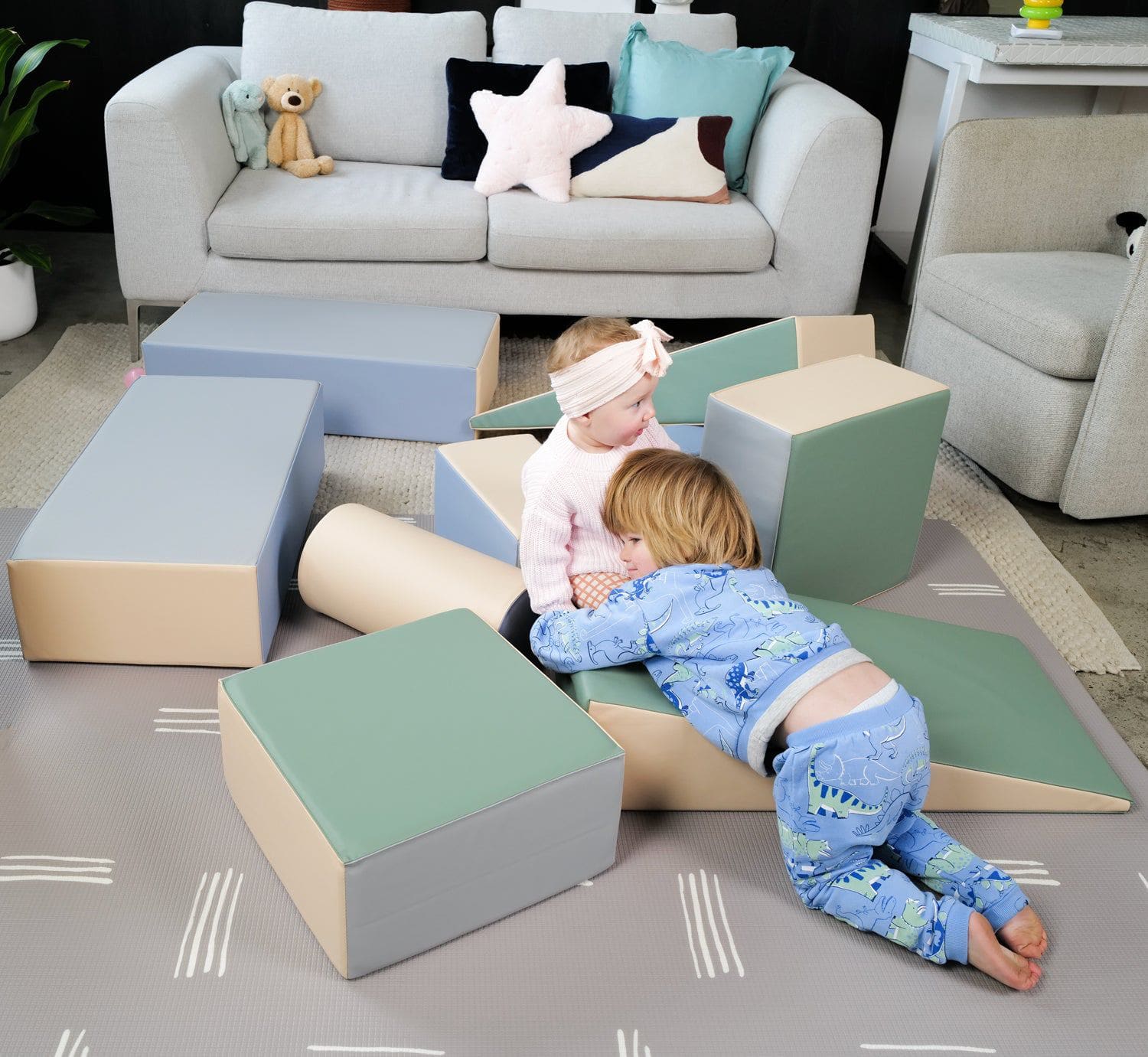 MEMAX Soft Play Building Blocks - 10 Pieces - Image 4