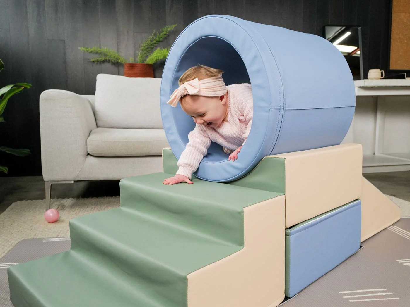 MEMAX Sensory Large Soft Tunnel Climber - 6 Piece - Image 4