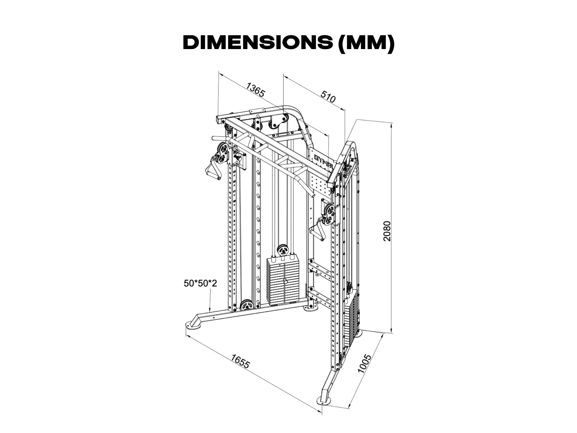 Oasis All-in-One Functional Trainer - Image 22