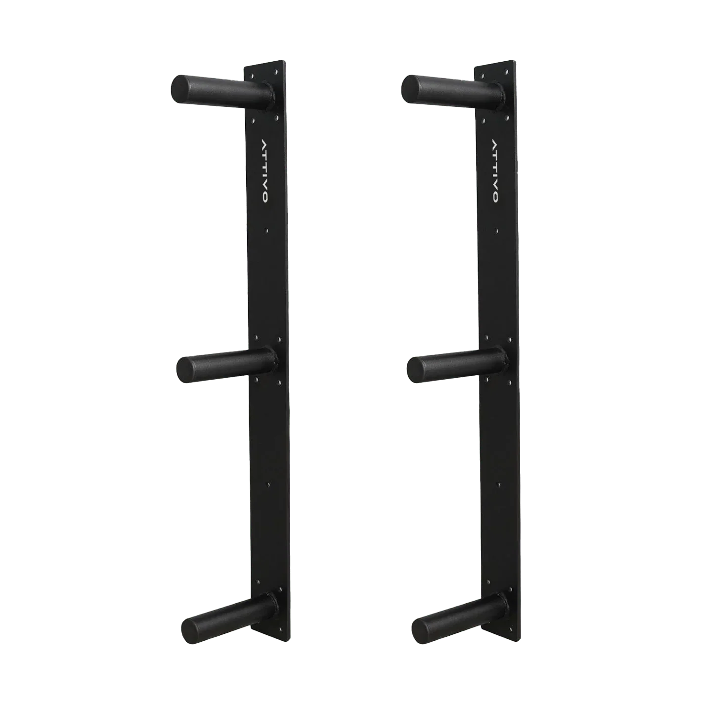 Wall Mounted Olympic Weight Plate Rack – 3 Pegs - Image 4
