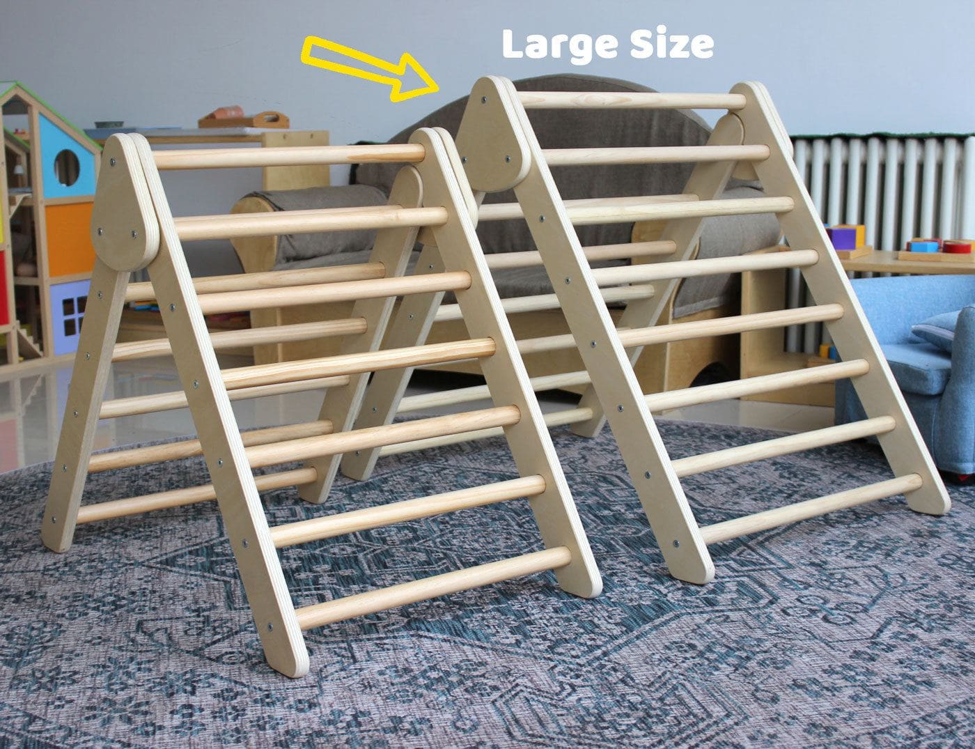 Large Pikler Foldable Climbing Triangle - Image 5