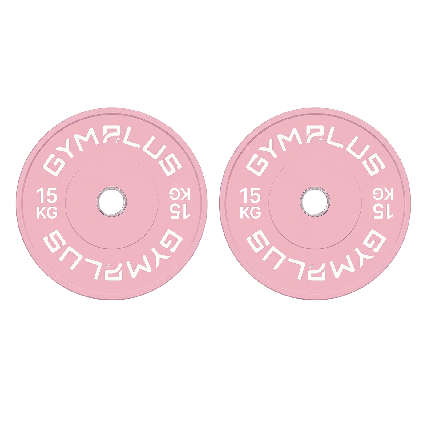 Pink Olympic Rubber Bumper Plates 5/10/15/20kg (Pairs) - Image 4