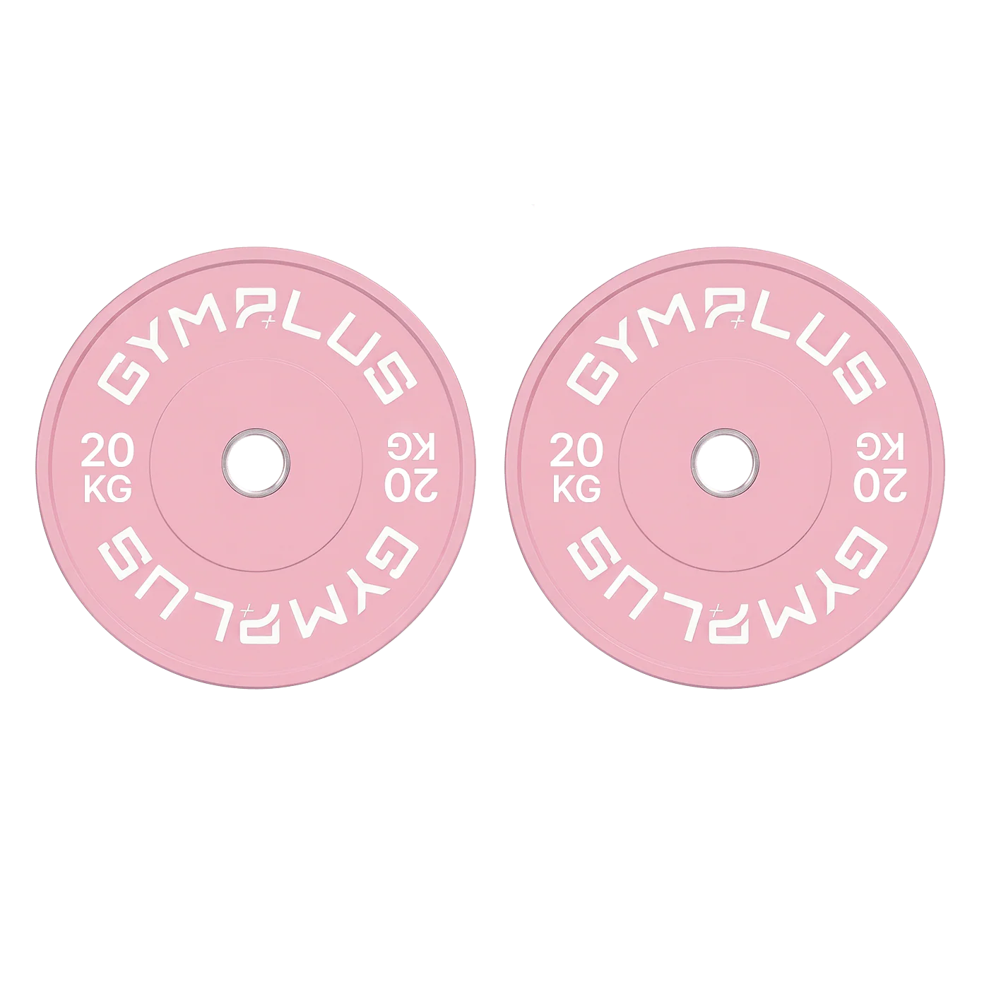 Pink Olympic Rubber Bumper Plates 5/10/15/20kg (Pairs) - Image 5