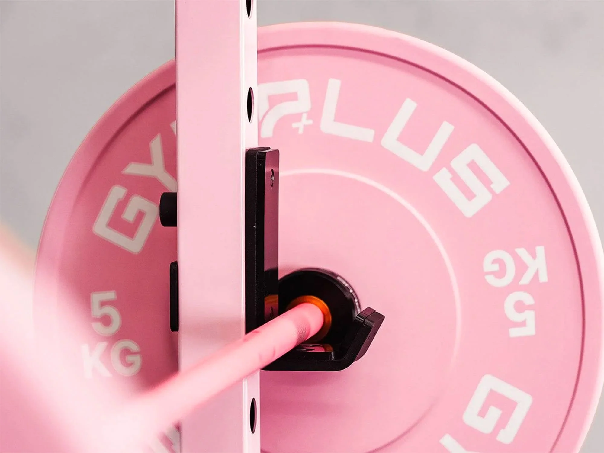 Pink Olympic Rubber Bumper Plates 5/10/15/20kg (Pairs) - Image 7