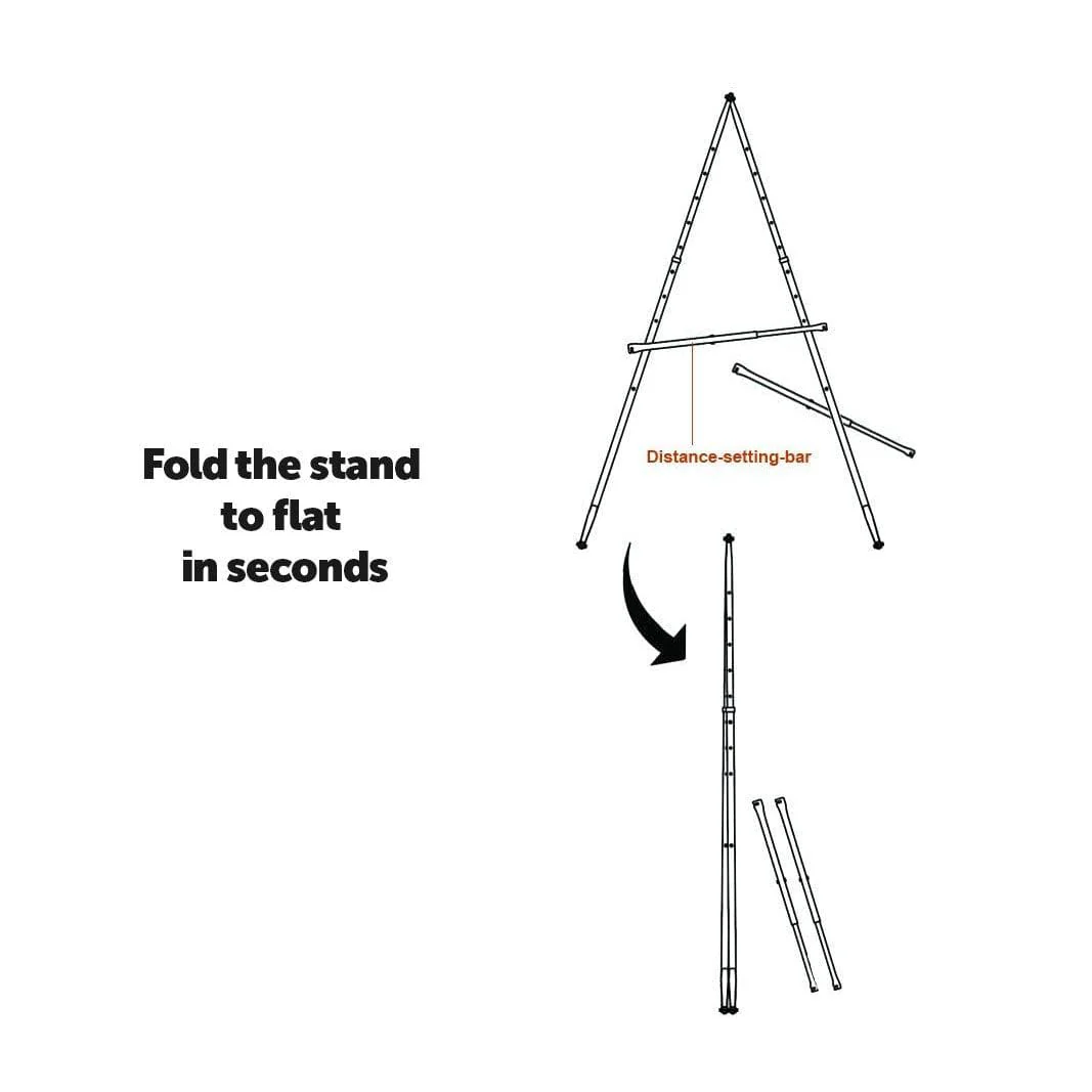 Foldable Pull-Up and Aerial Yoga Stand - Image 12