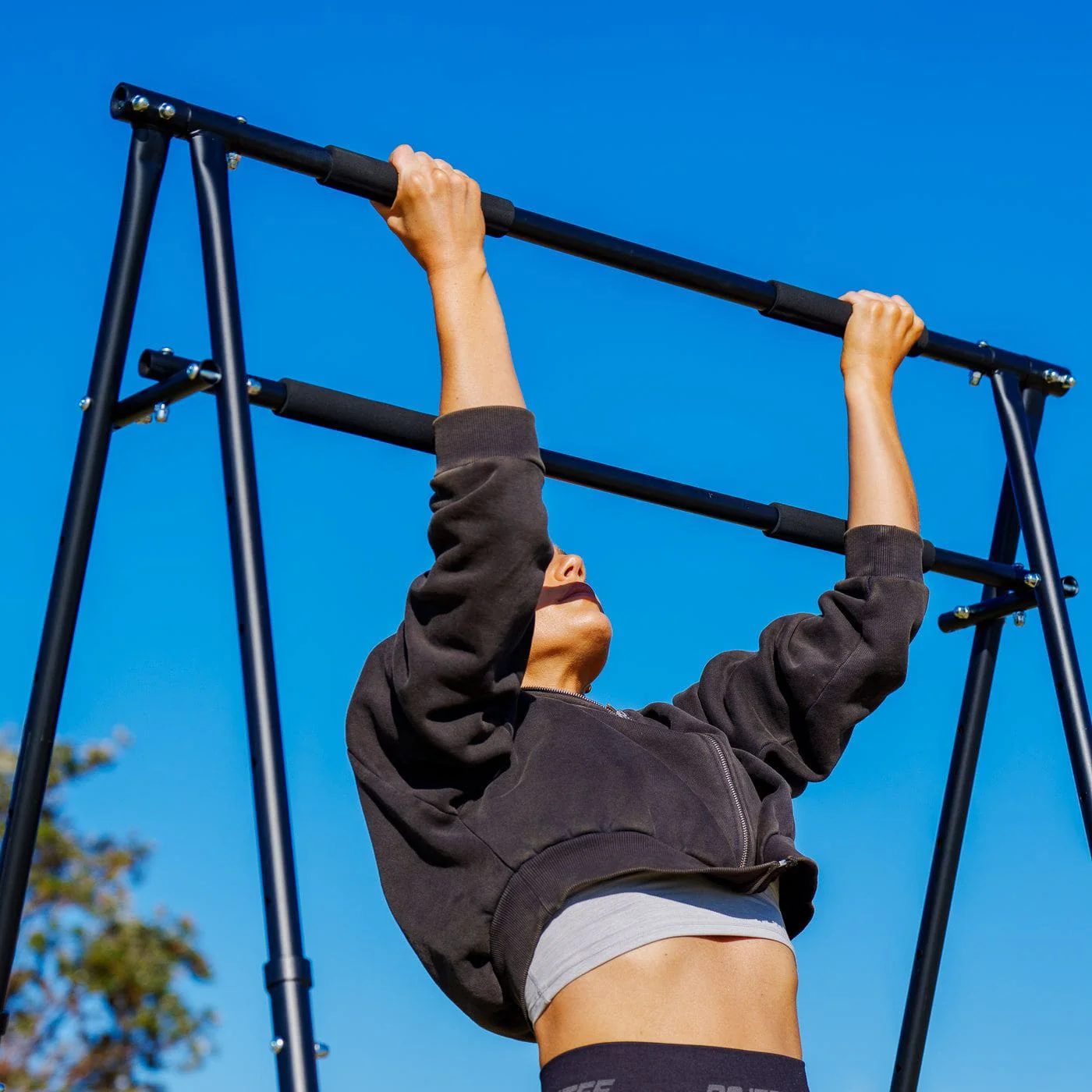 Foldable Pull-Up and Aerial Yoga Stand - Image 3