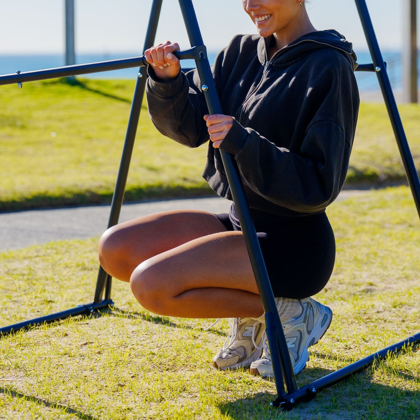 Foldable Pull-Up and Aerial Yoga Stand - Image 8