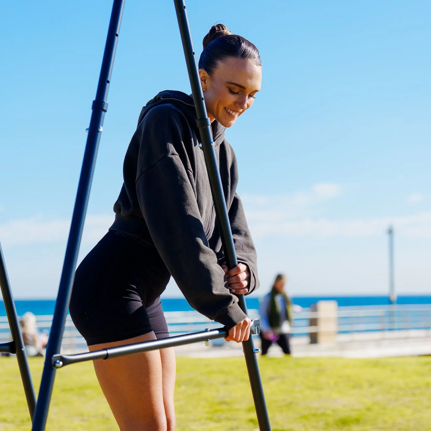 Foldable Pull-Up and Aerial Yoga Stand - Image 9