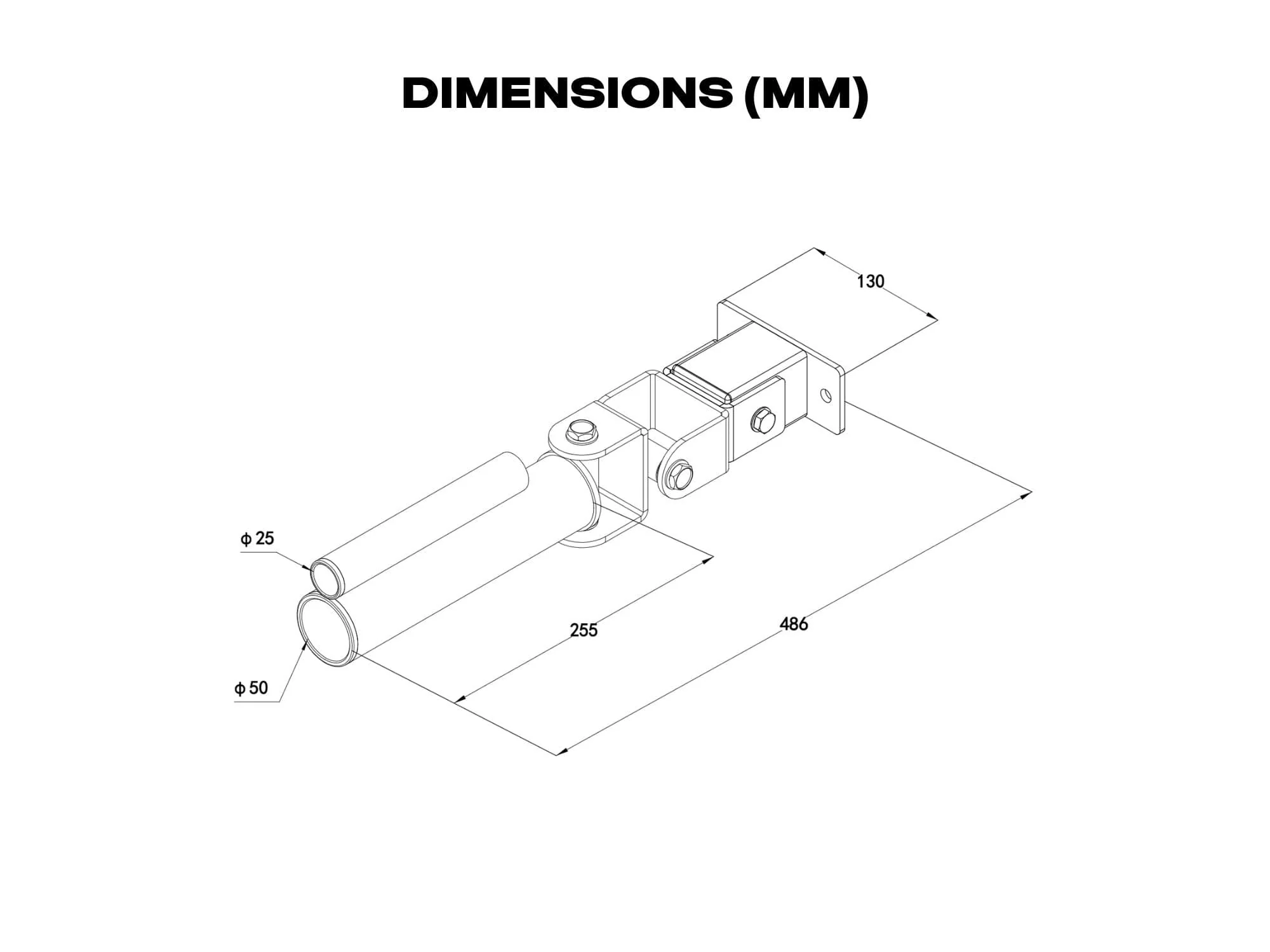 Landmine Attachment for 60mm Power Rack - Image 6