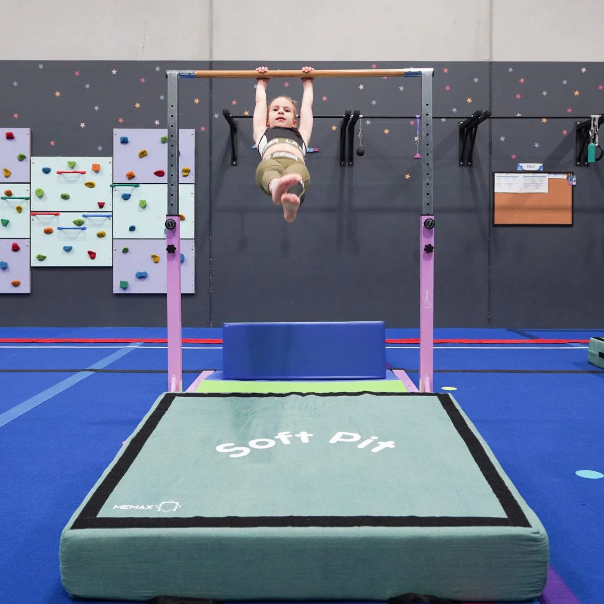 MEMAX Advanced Gymnastics Bar & Mat Set - Image 4