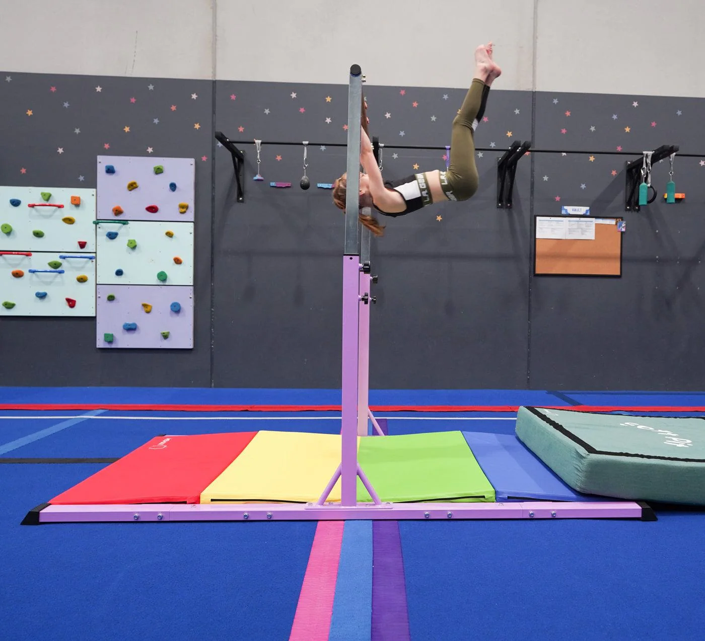 MEMAX Advanced Gymnastics Bar & Mat Set - Image 5